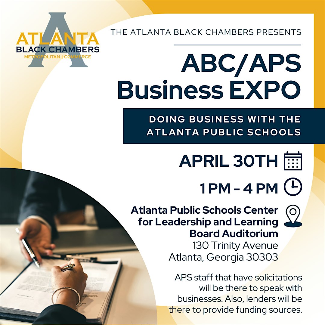 ABC/APS BUSINESS EXPO: Doing Business with Atlanta Public Schools