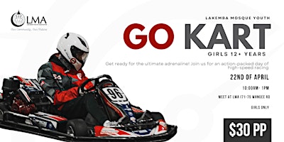 Hauptbild für Go karting - Girls School holiday