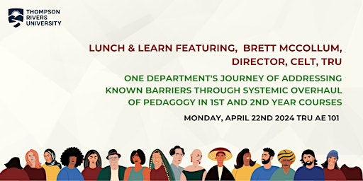 Primaire afbeelding van Lunch & Learn Featuring,  Brett McCollum, Director, CELT