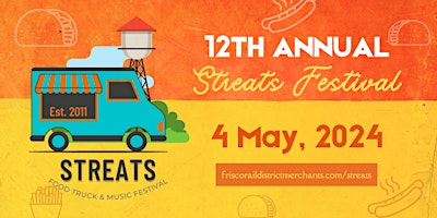 12th Annual Frisco StrEATs Festival primary image