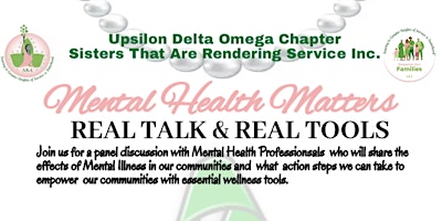Mental Health Matters: Real Talk & Real Tools primary image
