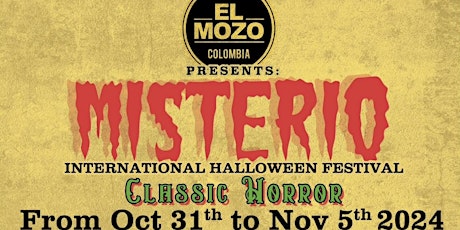 Halloween MISTERIO Bogota