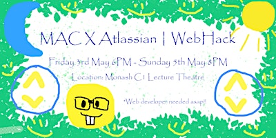 Imagem principal do evento MAC x Atlassian: WebHack