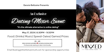 In Person Event: Singles Ready for Love Speed Dating Mixer in DC (25-45) primary image