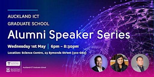 Primaire afbeelding van Auckland ICT Graduate School - Alumni Speaker Series
