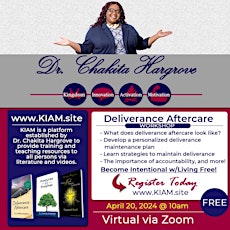 Deliverance Aftercare Workshop