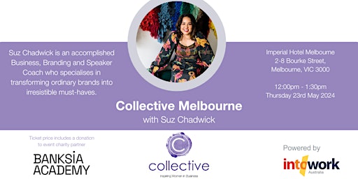 Hauptbild für Join us for our Collective Melbourne Event - Thursday 23rd May 2024