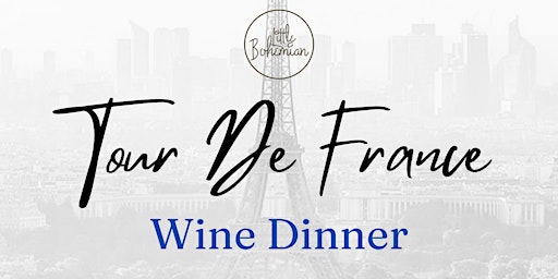 Primaire afbeelding van Tour De France Wine Dinner