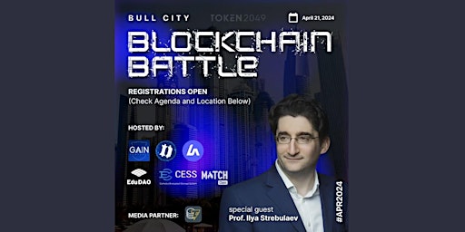 Imagem principal de Duke Web3 Pitch Competition & VC networking - Bull City Blockchain Battle