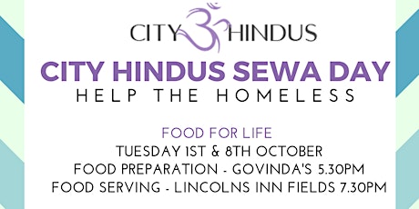 CHN Sewa Day 2019 - Help the Homeless primary image