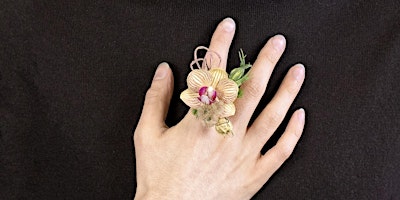 Imagem principal do evento Botanical Jewelry: Floral Rings with Soren Soto of Galleria Botanica