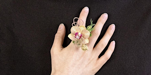 Imagem principal do evento Botanical Jewelry: Floral Rings with Soren Soto of Galleria Botanica
