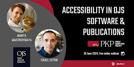 Accessibility in OJS Software and Publications
