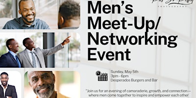 Imagem principal do evento Men's Meet-Up Networking Event