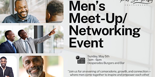 Image principale de Men's Meet-Up Networking Event