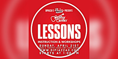 Imagem principal do evento Guitar Center Lessons Presents!