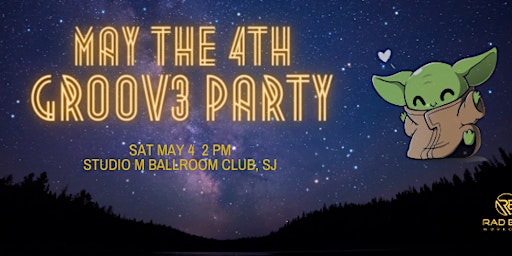 Imagem principal do evento May the 4th GROOV3 Party