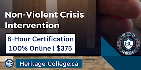 Non-Violent Crisis Intervention Training at Heritage College