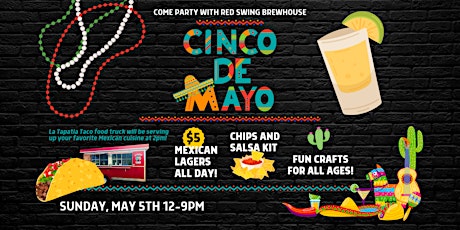 Red Swing Brewhouse Cinco De Mayo Party