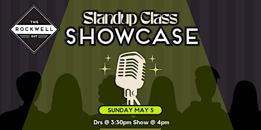 Primaire afbeelding van STANDUP CLASS SHOWCASE (All Ages)