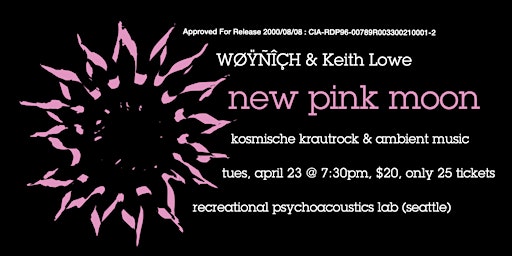 Image principale de {{New Pink Moon}} feat. WOYNICH & Keith Lowe