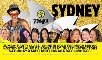 Image principale de (50% SOLD) ZUMBA - SHINE IN GOLD FOR MEGAMIX 100