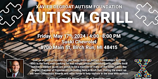 Imagem principal do evento Autism Grill/BBQ at SUSKI Chevy