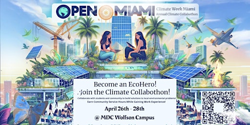 Imagem principal do evento Climate Collabothon - Miami Climate Weekend!