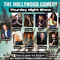 Primaire afbeelding van THURSDAY STANDUP COMEDY SHOW: THC HOUSE SHOW @THE HOLLYWOOD COMEDY