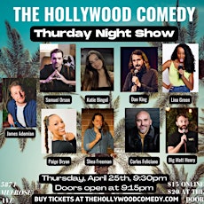 THURSDAY STANDUP COMEDY SHOW: THC HOUSE SHOW @THE HOLLYWOOD COMEDY