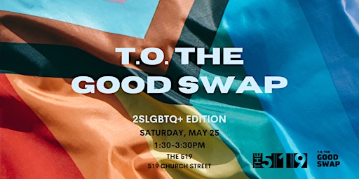 Imagem principal do evento T.O. the Good Swap:  2SLGBTQ+ Edition