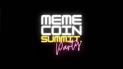 Memecoin Summit Party 2024 Dubai