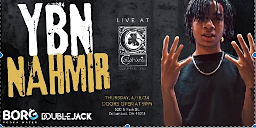 Imagem principal do evento YBN Nahmir Live at Callahan's