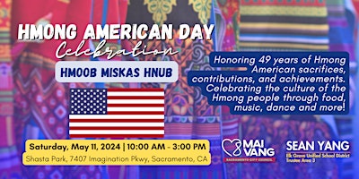Imagem principal do evento Hmong American Day Celebration