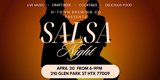 Imagen principal de Live Salsa Music at H-Town Brewing CO