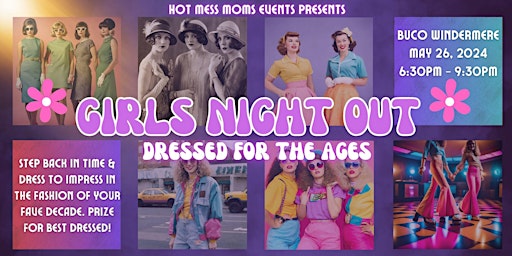 Imagem principal do evento Girls Night Out - Dressed for the Ages
