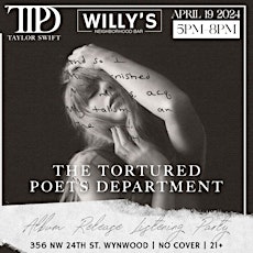 Taylor Swift: The Tortured Poets Department Listening Party!