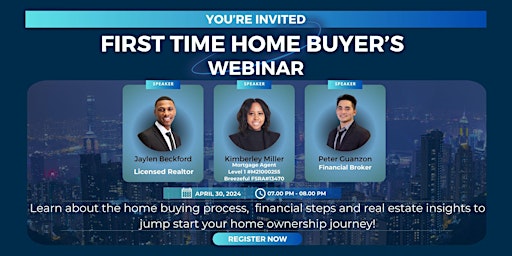 Imagem principal do evento ACHIEVE: First Time Home Buyer's Webinar