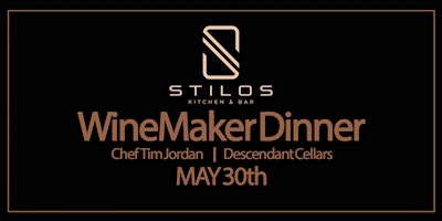 Winemaker Dinner at Stilos primary image