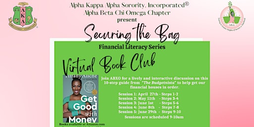 Imagem principal do evento Securing the Bag Financial Literacy Series Virtual Book Club