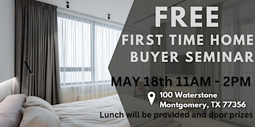 Imagem principal do evento Free First Time Home Buyer Seminar