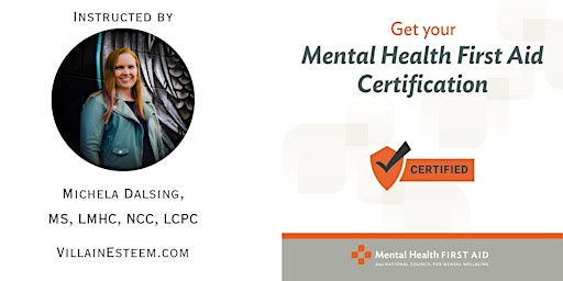 Imagen principal de Mental Health First Aid Certification