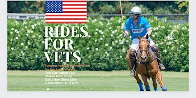 RIDES FOR VETS  Charity Polo Tournament primary image