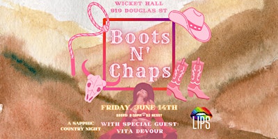 Primaire afbeelding van LIPS Boots n' Chaps! - Victoria Edition