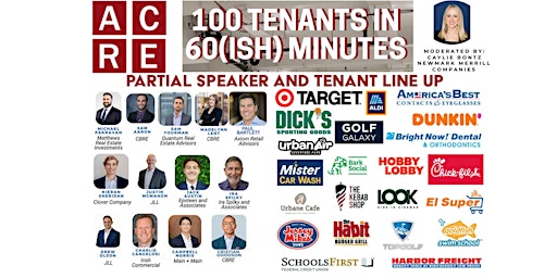 100 Tenants in 60 (ish) Minutes primary image