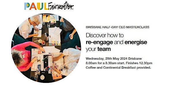 Discover How to  Re-Engage and Energise your Team