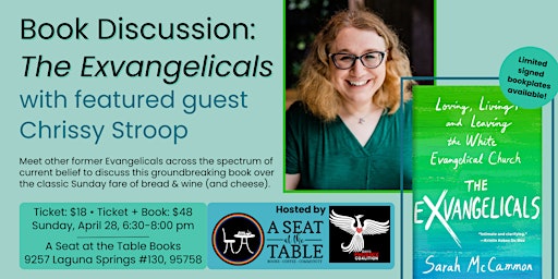 The Exvangelicals: A Discussion with Chrissy Stroop over Bread & Wine primary image