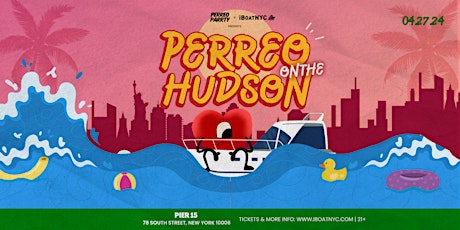 PERREO on the Hudson Yacht Cruise | Latin Boat Party Kick Off