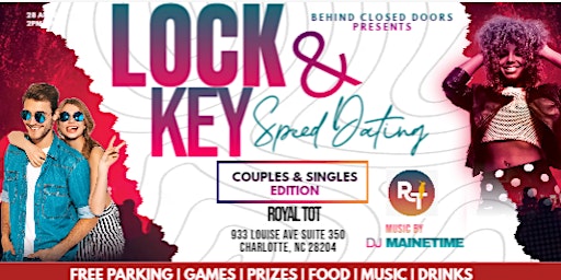 Imagem principal do evento Lock and Key Speed Dating