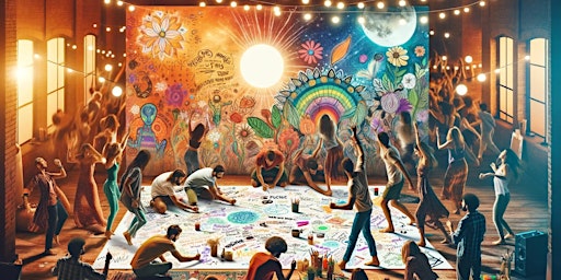 Image principale de Ecstatic Dance & Collaborative Art: Full Moon Fusion April